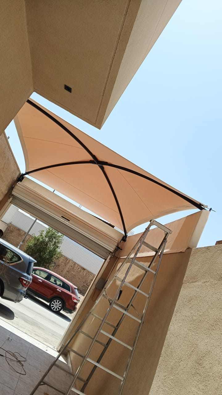 سندويش بنل مظلات هناجرسواترقرميدمجالس خيام برجولات ابواب شبابيك مستودعات قبب لكسان شبوك مزارحدادعامه - Image 4