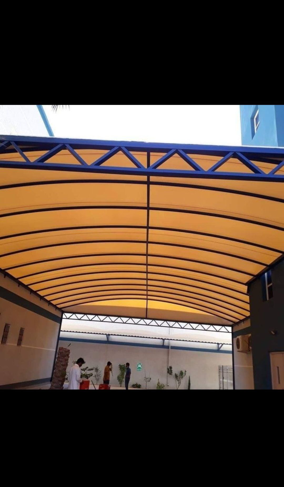 مظلات وسواتر وبيوت شعر وجميع انوع واشكلا المظلات المعلقه - Image 14