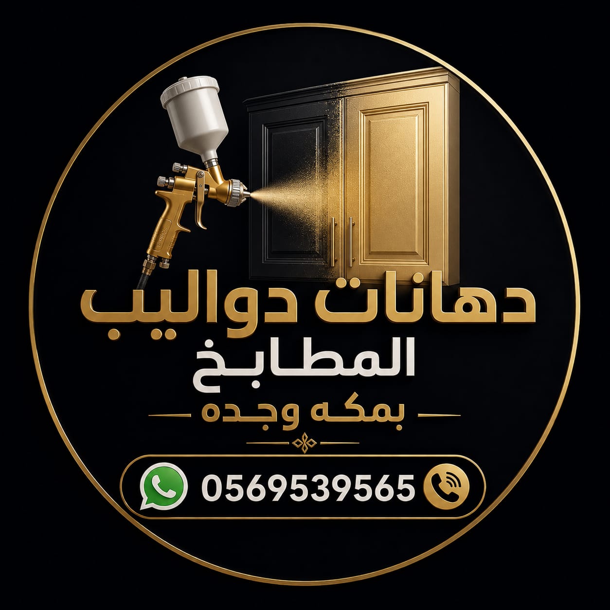 دهانات دواليب المطابخ