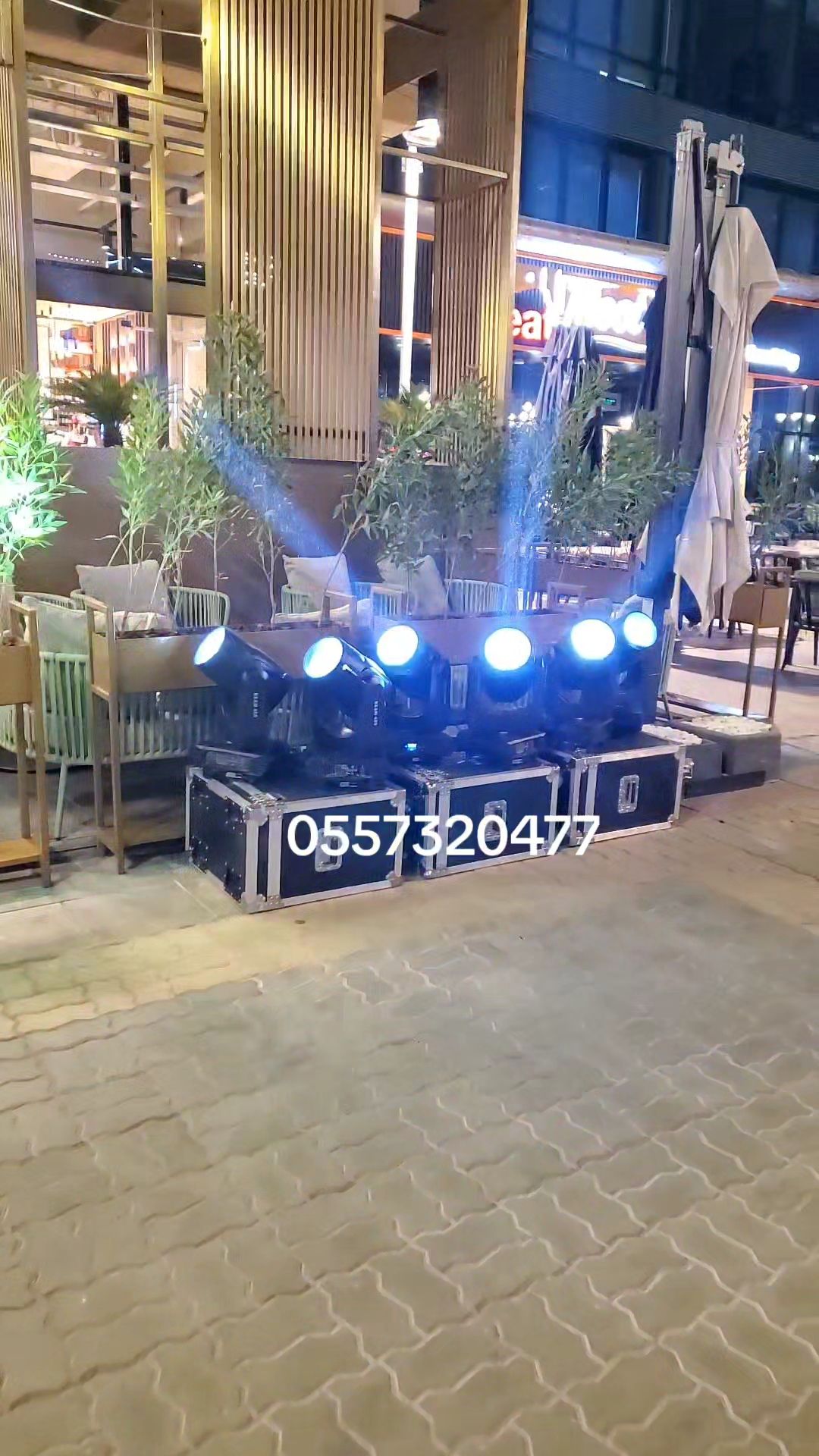 تأجير كشافات اضاءه ليزر ليازر بالونات نفيخات افتتاحات حفلات - Image 4