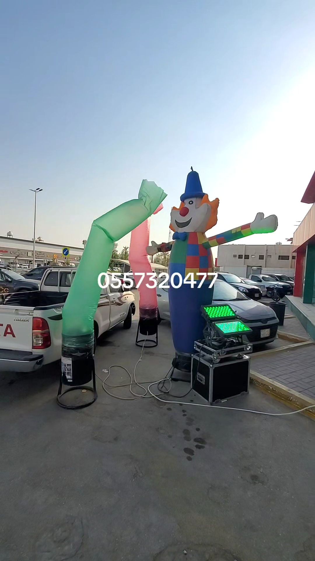 تنظيم افتتاحات حفلات مناسبات كشافات اضاءه ليزر بالونات هوائي - Image 14