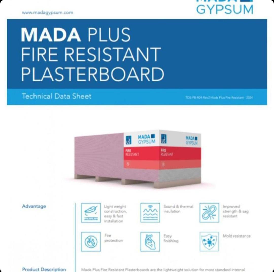 مورد جبس امبورد ومواد البناء - Image 4