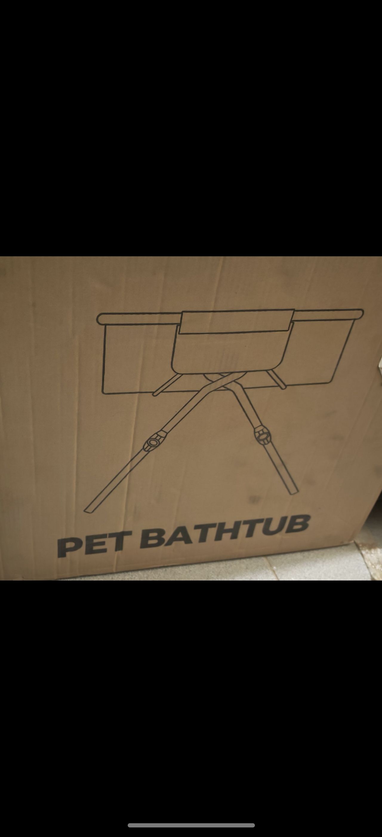 حوض استحمام للكلاب وقطط مزود بخمسة وضعيات غسيل قابلة للتعديل - Image 9