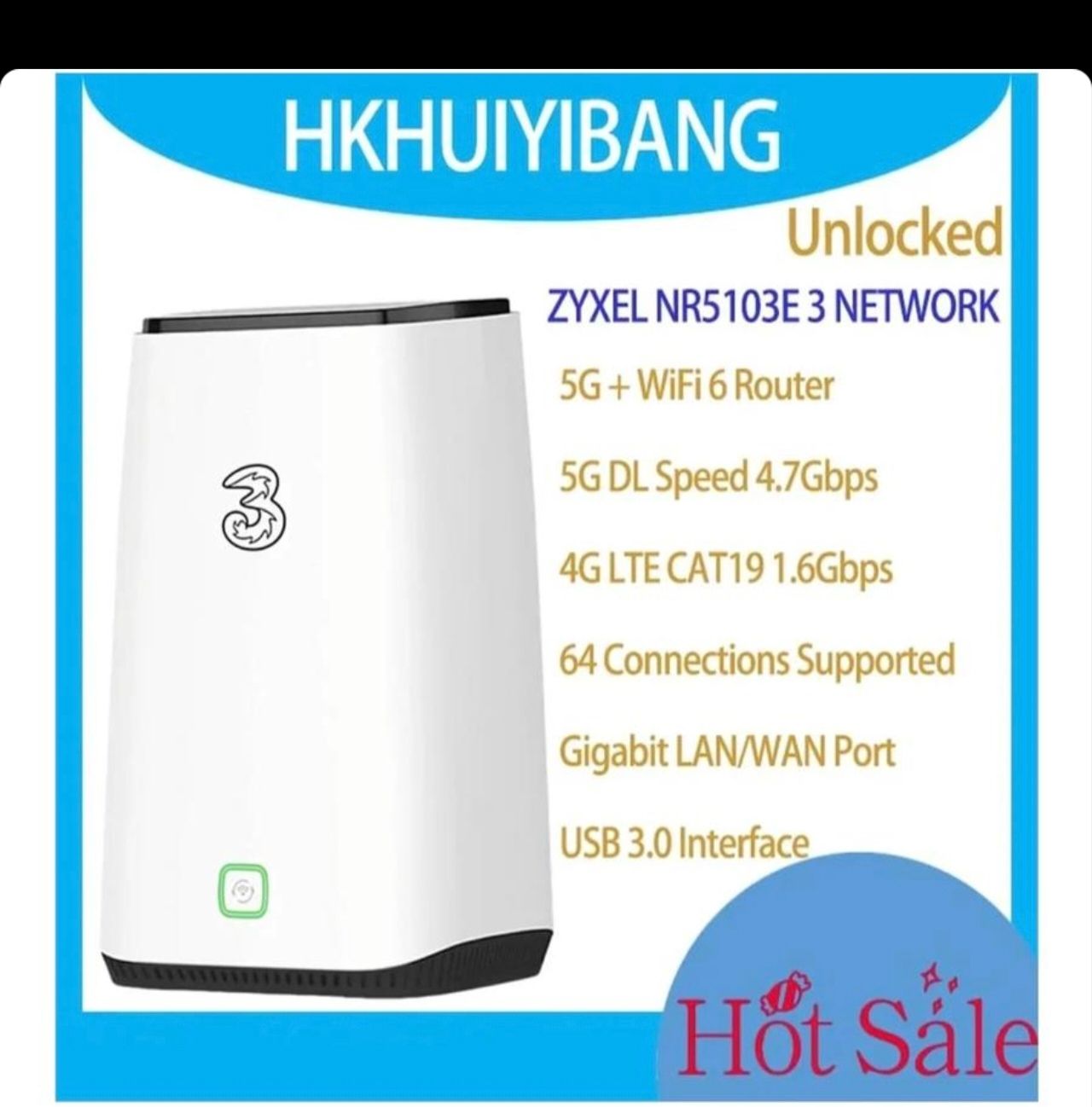 راوتر 5G ZYXEL NR5103E3 NETWORK - Image 5