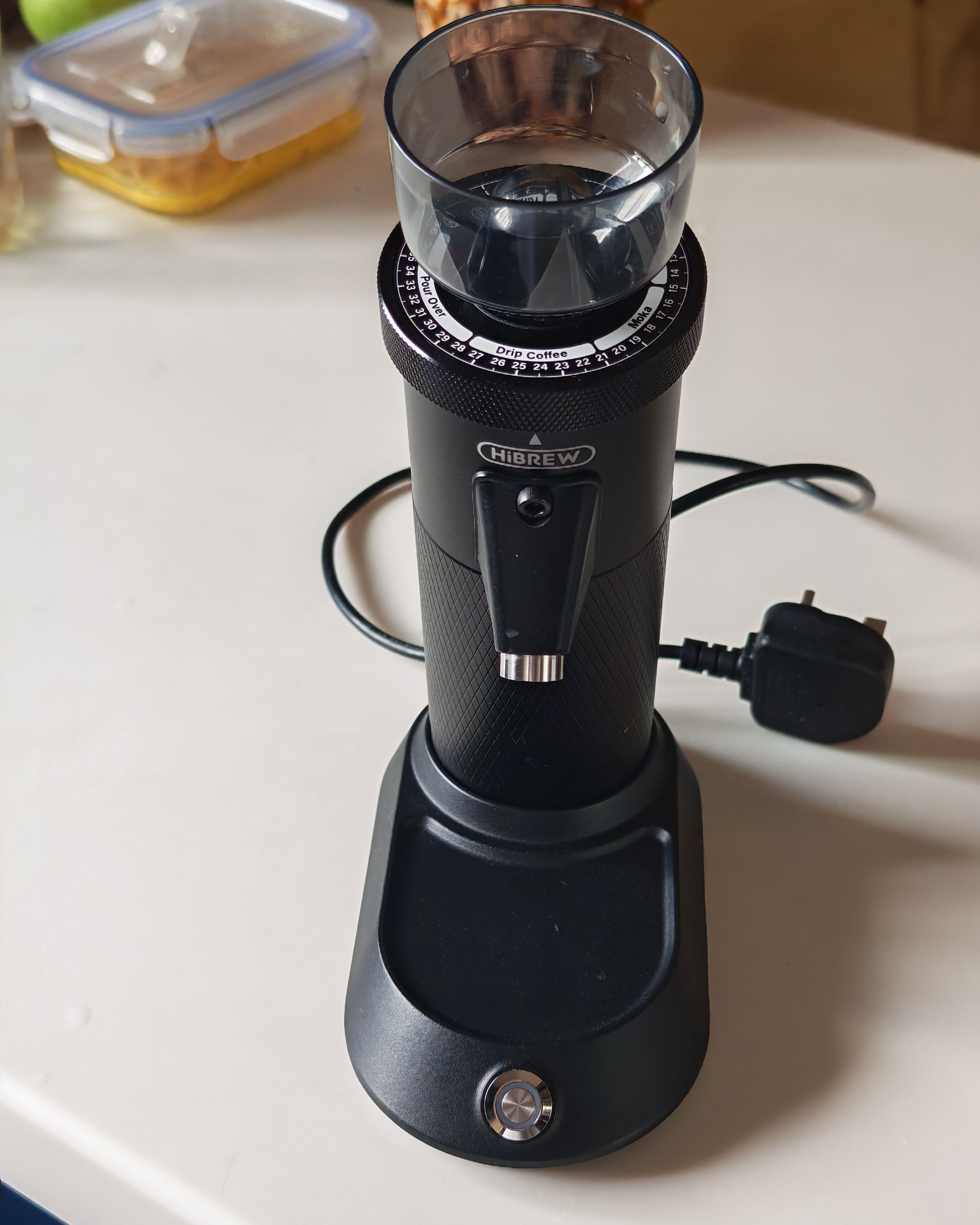 مطحنة القهوة الكهربائية طراز HiBREW G5