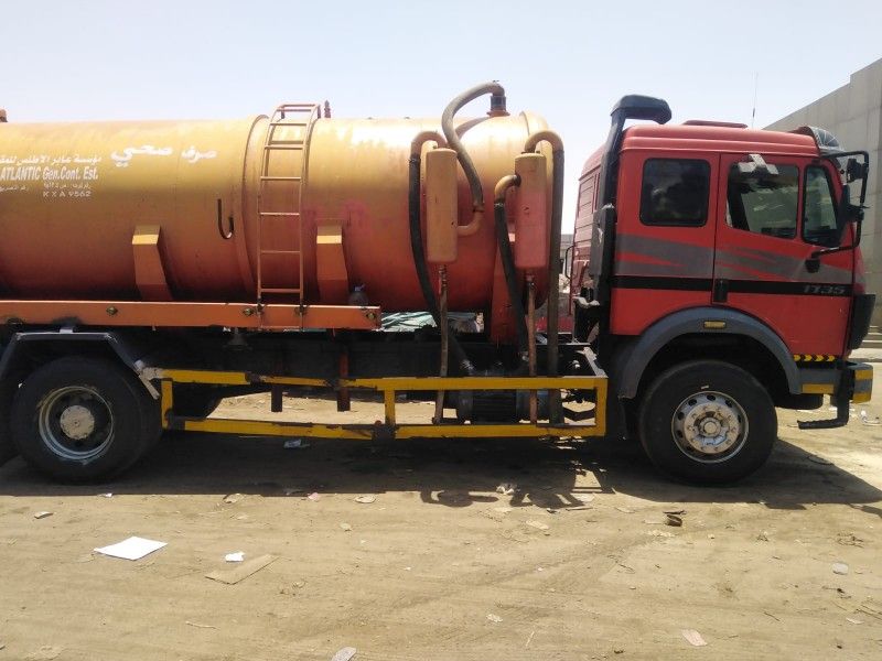 تسليك مجاري الصرف الصحي تنظيف البيارت بالكمبرسر سحب مياه مجا