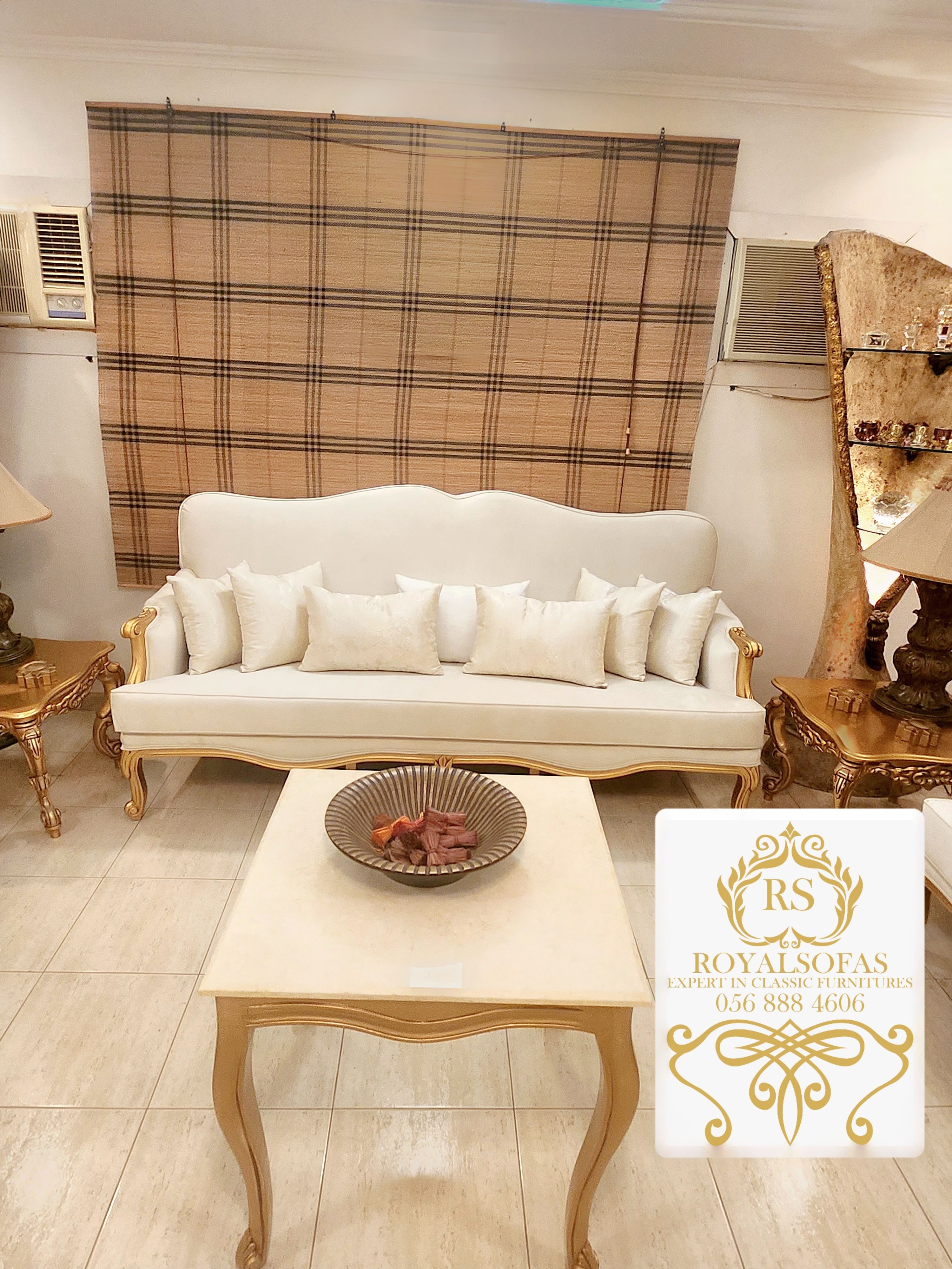 تفصيل كافة أنواع اطقم ومجالس الكنب الكلاسيكية الملكية - Image 5