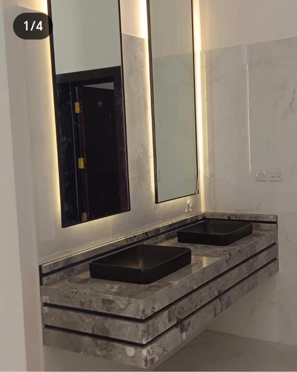 مبلط سيرميك رخام تفصيل مغاسل الرياض - Image 17