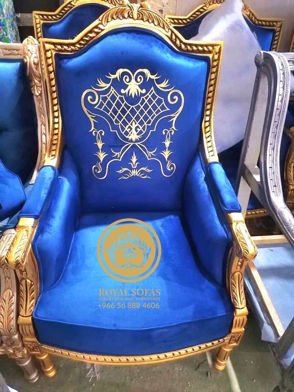 تفصيل كافة أنواع اطقم ومجالس الكنب الكلاسيكية الملكية - Image 6