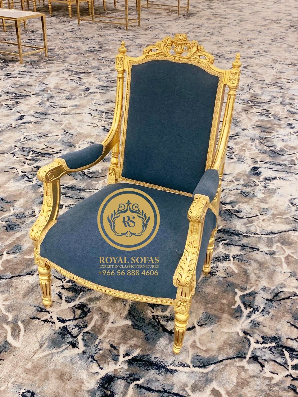 تفصيل كافة أنواع اطقم ومجالس الكنب الكلاسيكية الملكية - Image 14