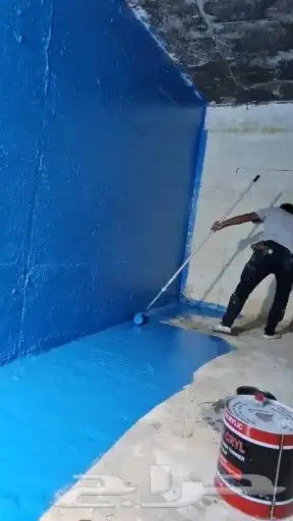 عزل خزانات وعزل اسطح بالرياض مع تنظيف الخزان قبل العزل - Image 10