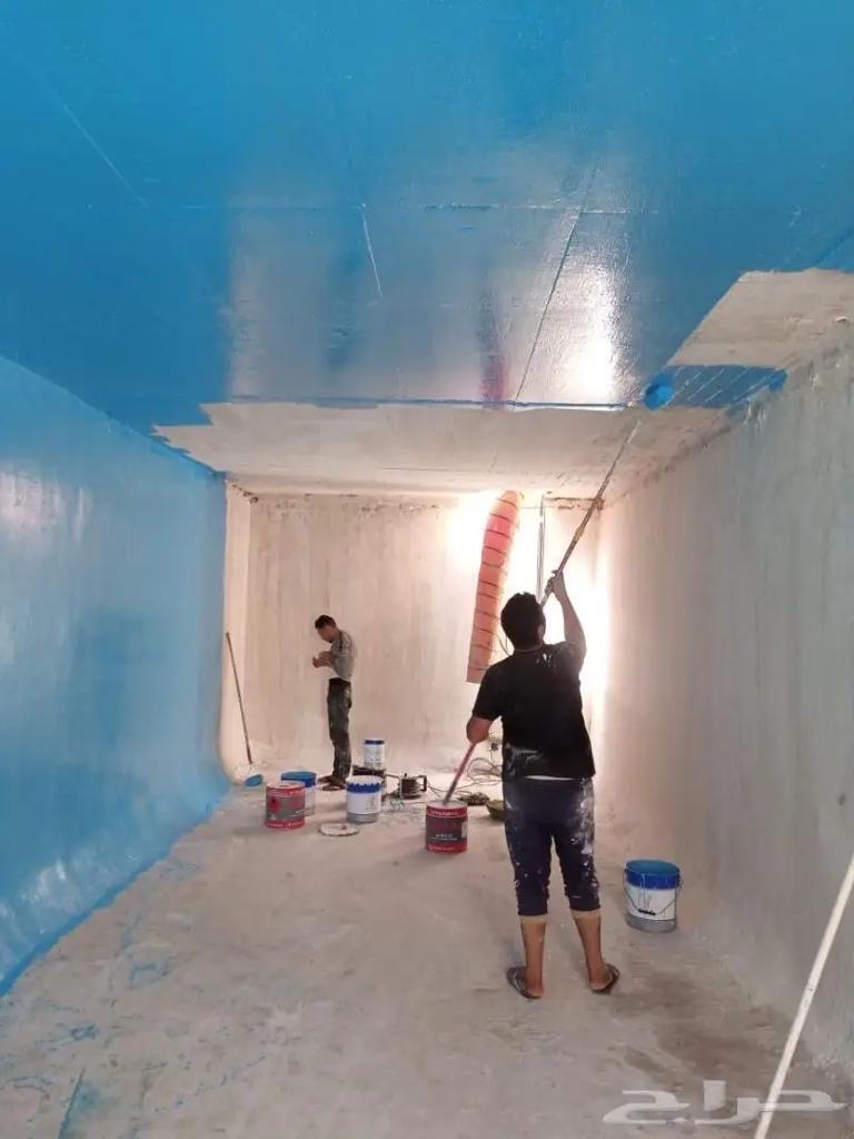 عزل خزانات وعزل اسطح بالرياض مع تنظيف الخزان قبل العزل - Image 11