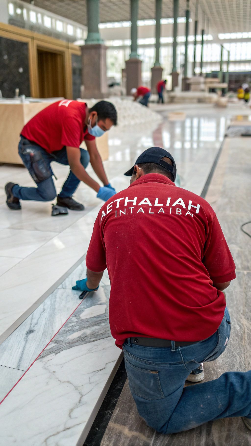 المثالية الدولية خبراء النظافة الشاملة جلي وتلميع الرخام - Image 4