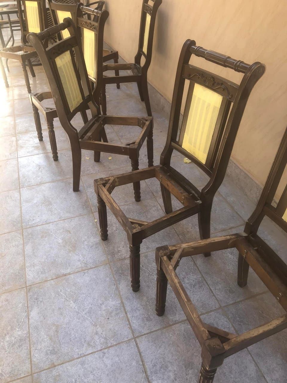 دهان أبواب وطاولات وكراسي وصبغ ناري - Image 18