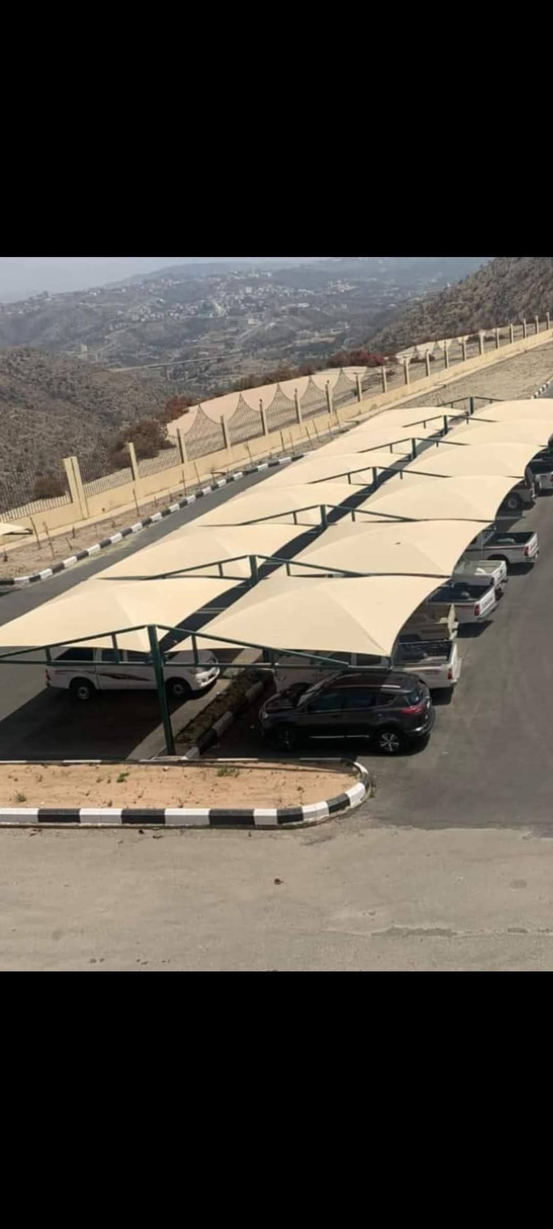 مقاول شبوك ومظلات وسياجات امنيه وهناجر - Image 16