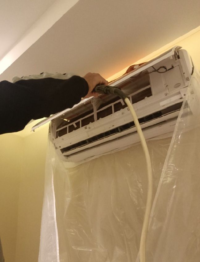 شركه غسيل مكيفات اسبيلت و شباك وتعبئه فريون وصيانه بالرياض