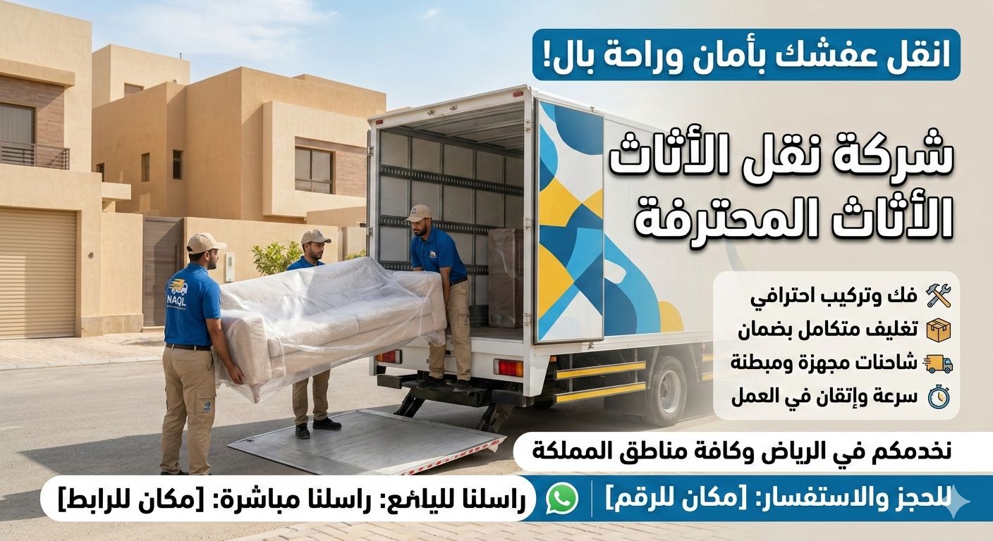 شركة نقل عفش ونقل الأثاث - Image 3