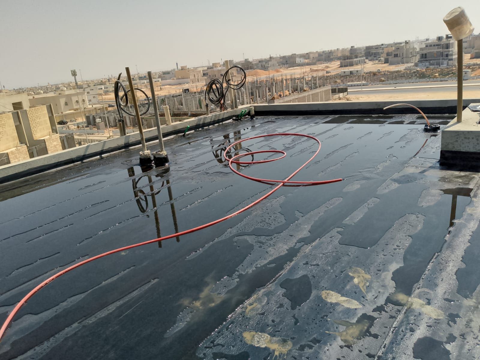 عازل مائي وحراري عزل فوق البلاط عزل دورات المياه - Image 2