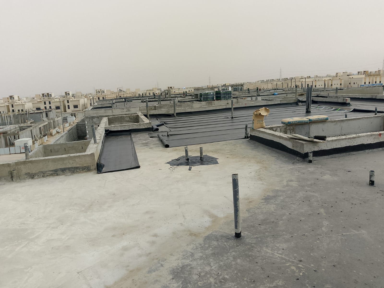 عازل مائي وحراري عزل فوق البلاط عزل دورات المياه - Image 4