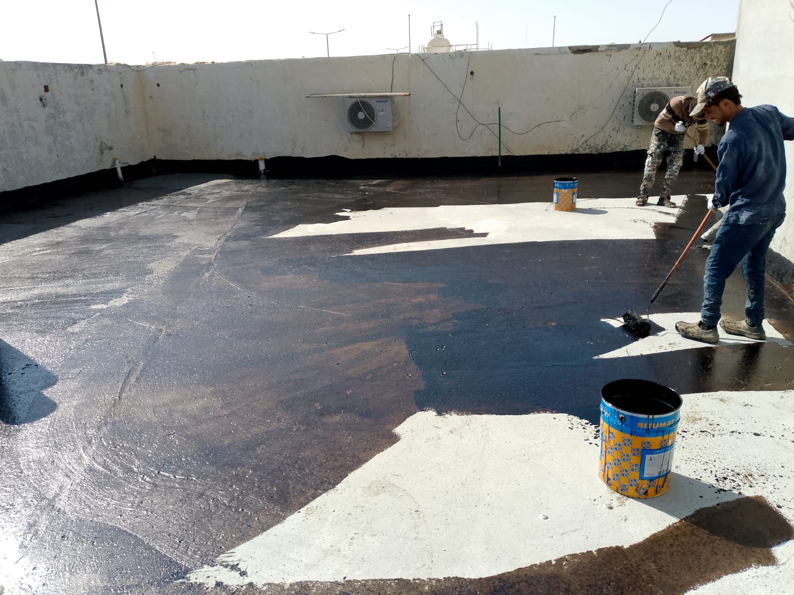 عازل مائي وحراري عزل فوق البلاط عزل دورات المياه - Image 9