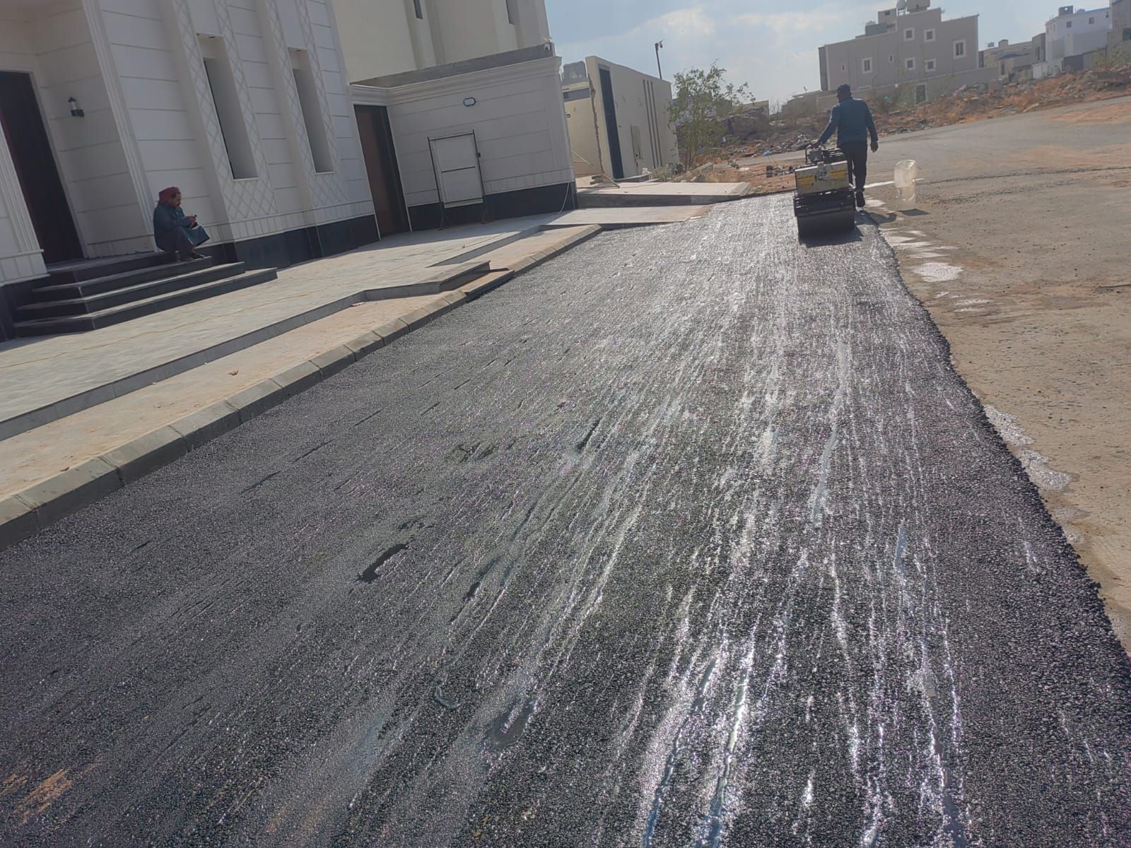 اعمال اسفلت وتخطيط بالطائف - Image 2