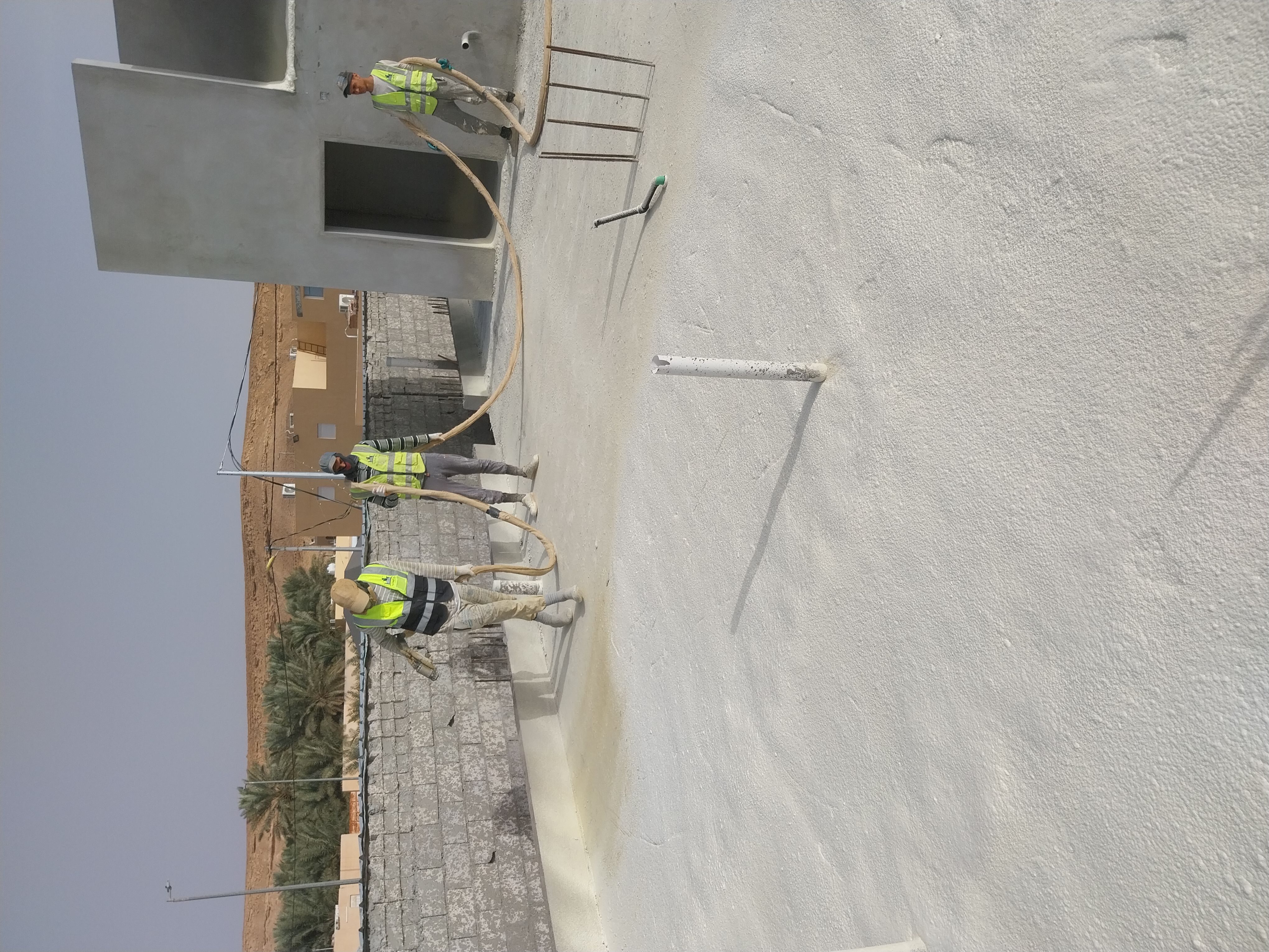 عزل فوم اسطح عزل مائي حراري معتمدين