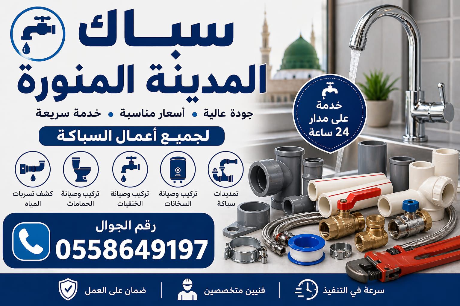 سباك المدينه المنوره - Image 2