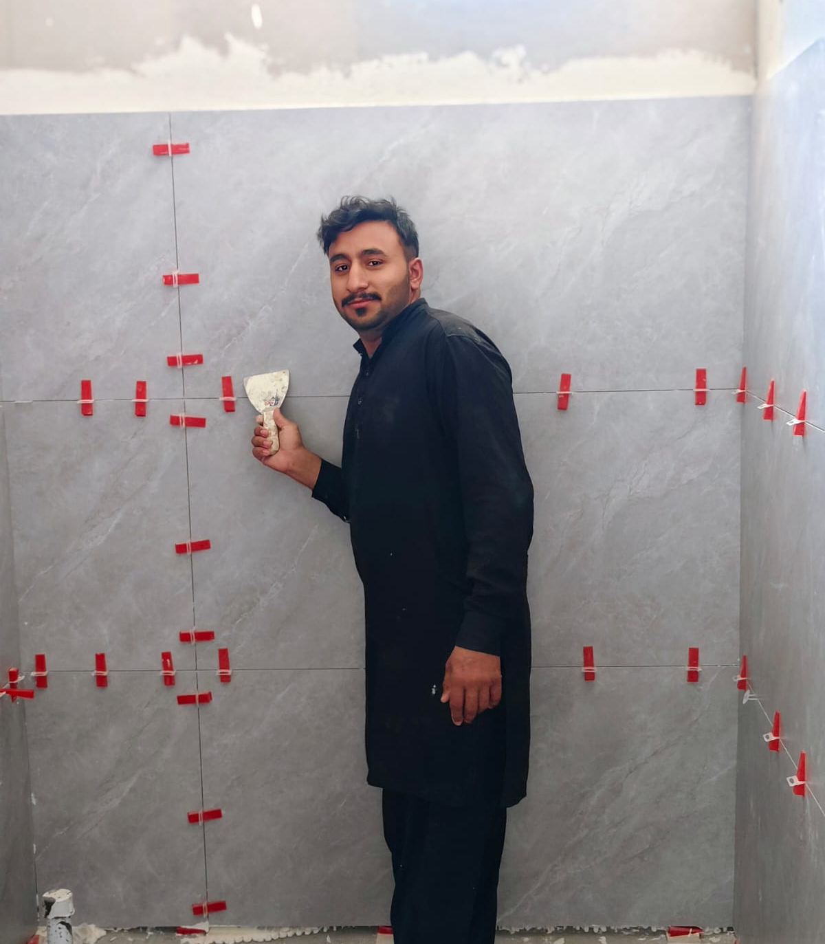 معلم بلاط باكستاني مبلط سيراميك بورسلان رخام تركيب مسبح - Image 4 معلم بلاط باكستاني مبلط سيراميك بورسلان رخام تركيب مسبح - Image 4